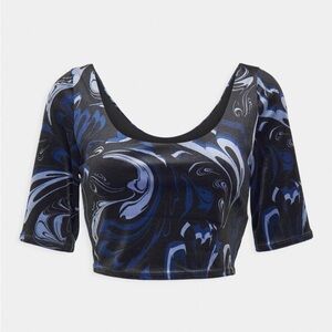 🆕 ATHLETA Exhilarate Velvet Crop A-C Top